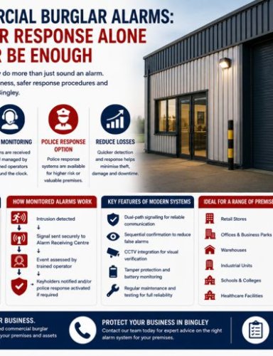 Bingley Burglar Alarm Monitoring: Why Keyholder Response Alone May No Longer Be Enough