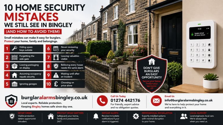 10 Home Security Mistakes We Still See in Bingley (And How to Avoid Them)